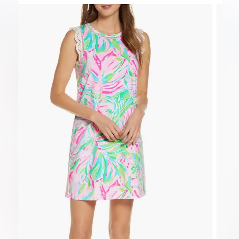 NWOT Lilly Pulitzer Agee Sleeveless Shift Dress Size Small